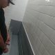 Latin guy with big dick pissing at urinals